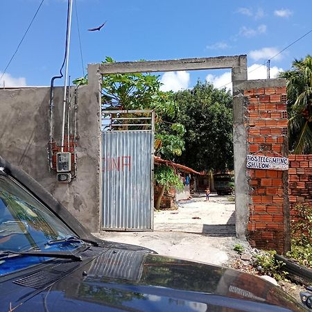 Hostel E Camping Na Rua Das Flores Santo Amaro do Maranhao エクステリア 写真