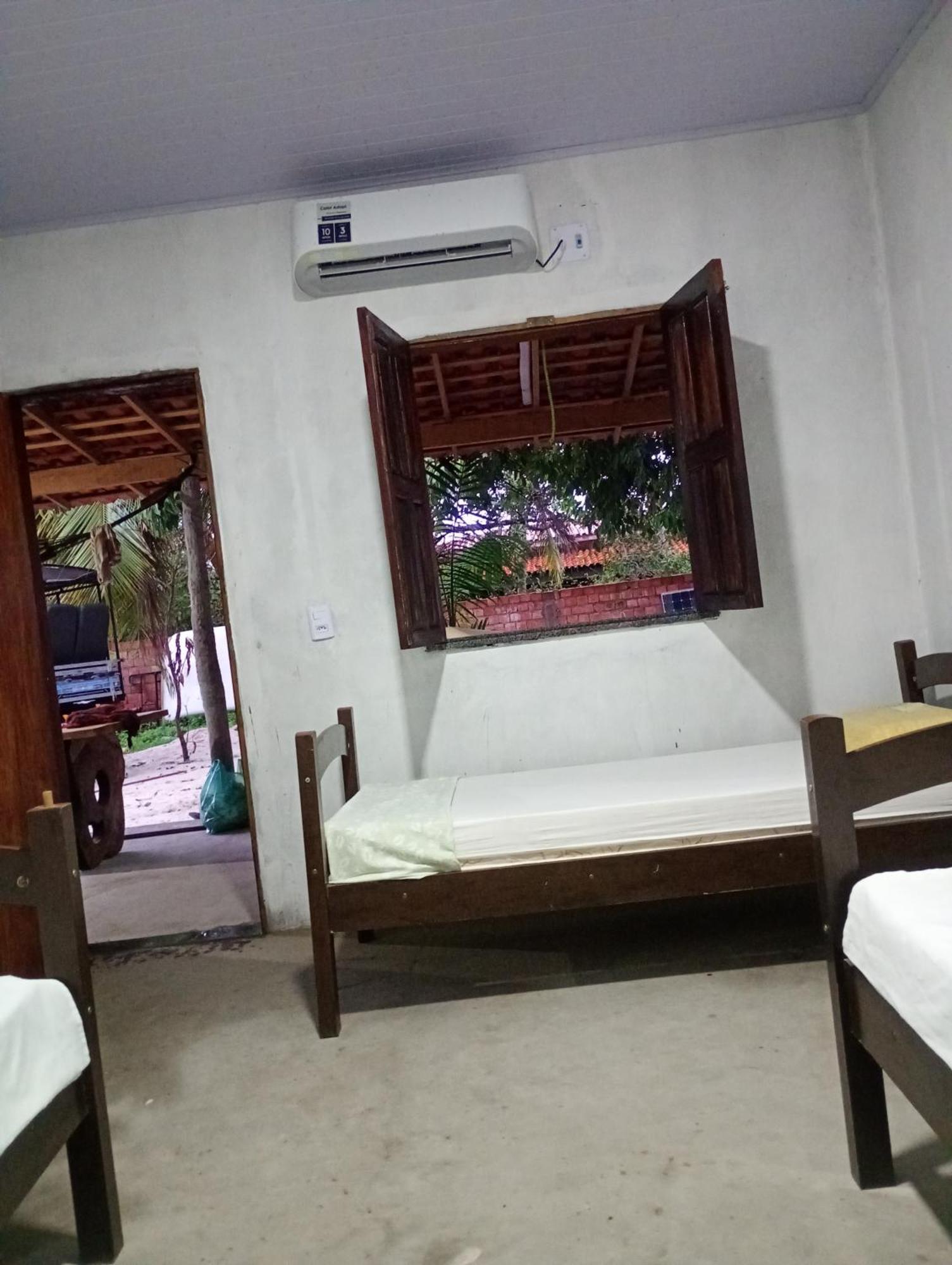 Hostel E Camping Na Rua Das Flores Santo Amaro do Maranhao エクステリア 写真